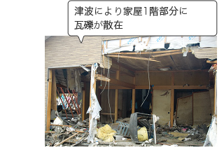 東日本大震災支援の様子の写真03